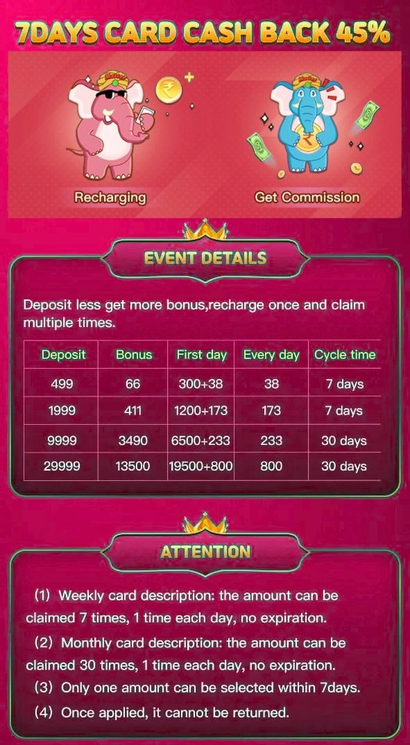 Teen Patti Master Agent Bonus